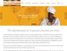 Tablet Screenshot of oneworldwomenshealth.org
